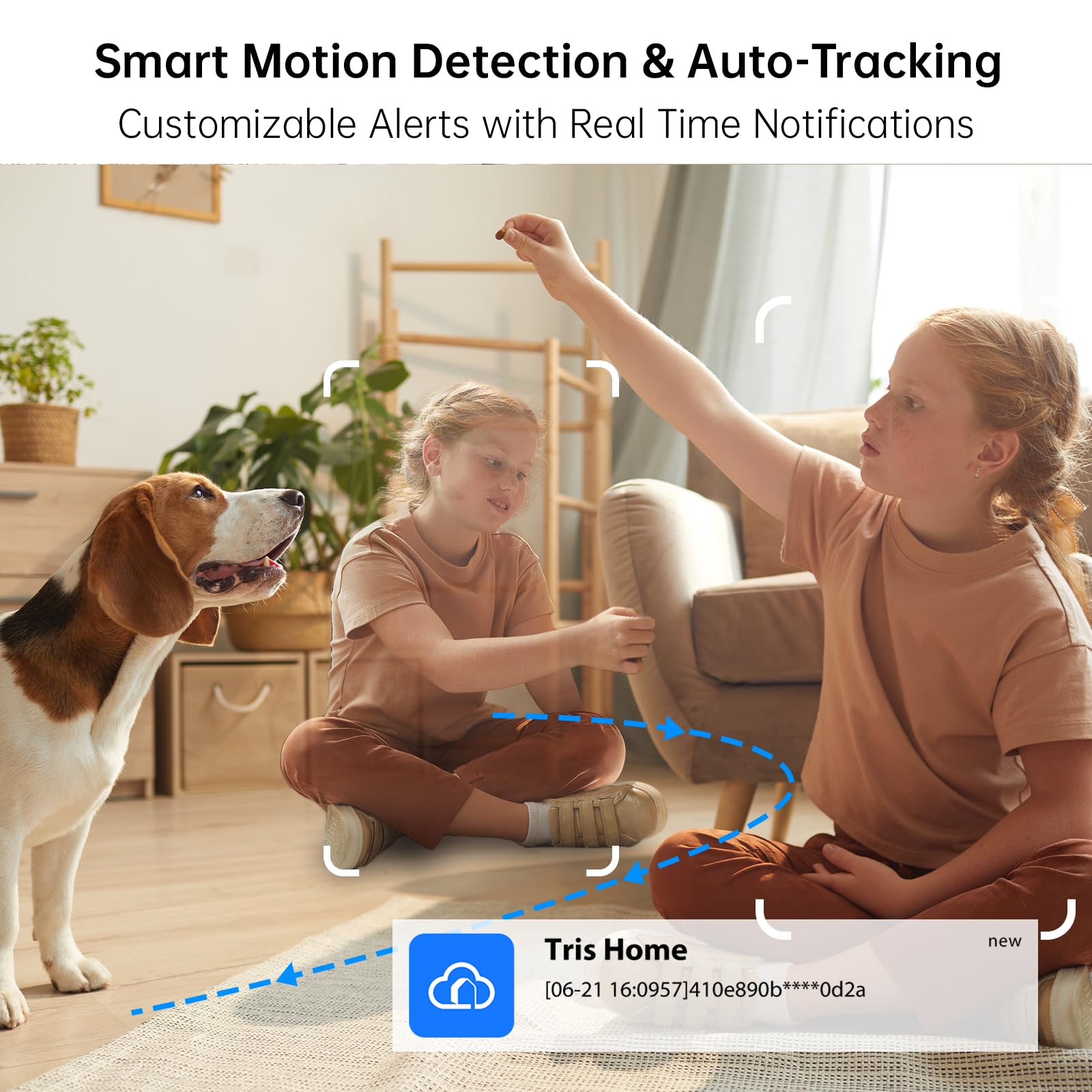 2K Wi-Fi Indoor Security Camera, 2.4/5GHz Wi-Fi Pet Cam, 3MP Camera for Baby & Pet Monitoring, Pet Camera with Phone App for Home Security,IR Night Vision,Two-Way Audio,Motion Tracking